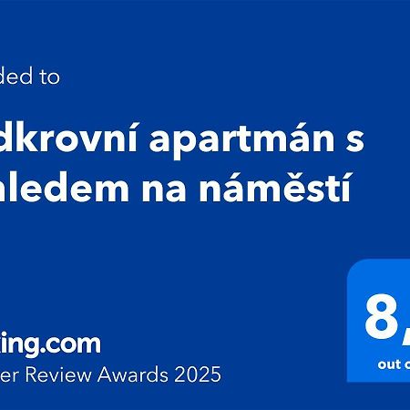 Podkrovni Apartman S Vyhledem Na Namesti Lomnice nad Lužnicí Exterior foto